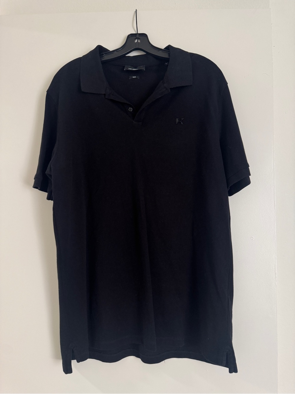 Men's Black Polo Shirt The Kooples